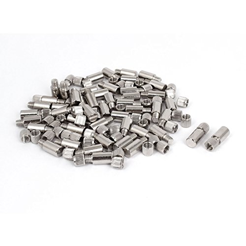 Aexit 50 Stücke M5 Gewinde Glasboden Stifte Pegs Zwischenlagen Unterstützung Halter 8mm Durchmesser (ee0785fc439ff6d67247dd7a1ac470c9) von Aexit