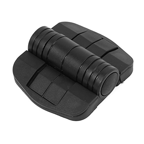 Aexit 53mmx60mm Schrank-Zubehör 4 Loch Ball Lagerung Hintern Position Kontrolle Scharniere Scharnier Schwarz von Aexit