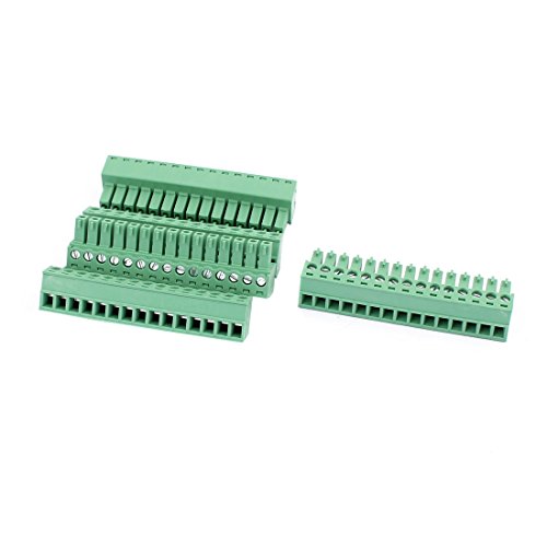 Aexit 5Pcs 300V 2EDGK 3,81 mm Pitch 15-Pin Leiterplattenklemme (cac7a32c638288b5ecd277b7cd4f8d16) von Aexit