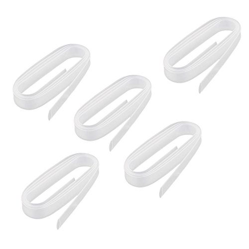 Aexit 5Stk 8mm Durchmesser Transparent Klar Hitze Schrumpfschlauch Rohr Fülsen 1M Aexit 5Stk 8mm Durchmesser Transparent Klar Hitze Schrumpfschlauch Rohr Fülsen 1M von Aexit