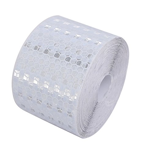 Aexit 5cm x 10M Honeycomb - einseitig klebendes reflektierendes Warnband weiß (679fec1f5f8675072fdea79fa931cf8b) von Aexit