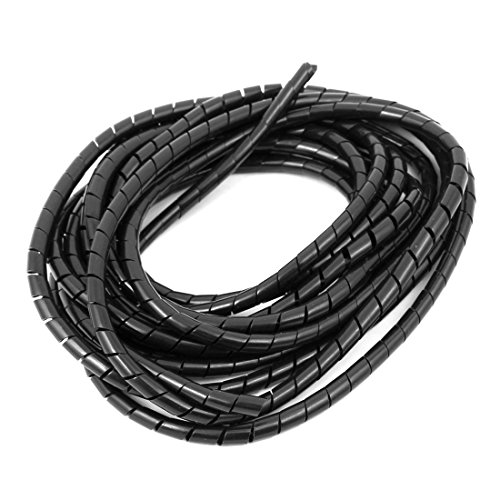 Aexit 5mm Elektroinstallation Flexibel Spiral Schlauch Kabel Draht Computer Verwalten Schnur Schwarz Kabelbinder 4 Meter Aexit 5mm Elektroinstallation Flexibel Spiral Schlauch Kabel Draht Computer Verwalten Schnur Schwarz Kabelbinder 4 Meter von Aexit