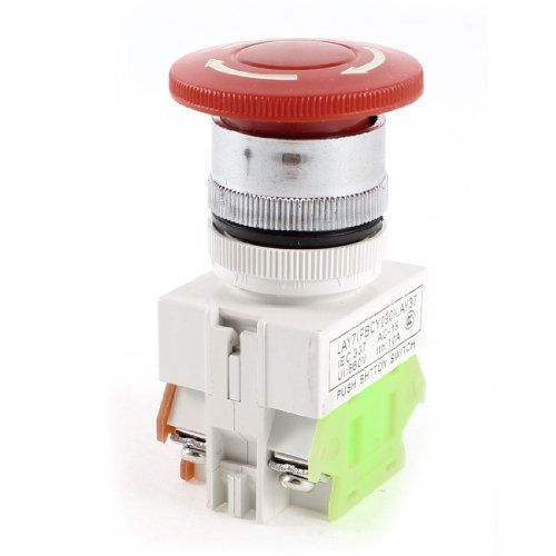 Aexit 660V 10A Schalttafeleinbau 1NC + 1NO Roter Pilzkopf-Notschalter (9520b116b5b0d588f5645967544e5874) von Aexit