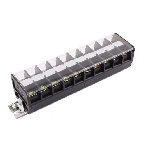 Aexit 660V 60A zweireihig, 10-Positionen-Schraubklemmen-Reihenklemmenblock TD6010 (a8d3edd17b7a506ed0d757eecade35b1) von Aexit