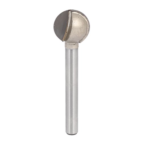 Aexit 6mm Schaftdurchmesser 16mm Schneiddurchmesser gekippt 2-Flöte Kugelkopffräser (05fd4db8a5b71d4d133f5a5d40ff8fb7) von Aexit