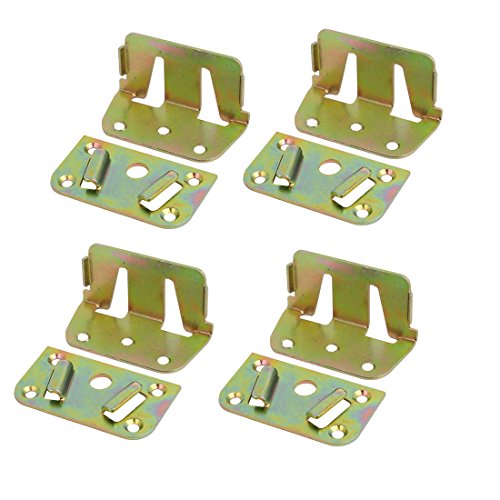 Aexit 70mm Länge Bettgitter Haken Klammer Scharnier Anschlussstück Bronze Ton 4st (c1d54693a099a177ee47c286164736e8) von Aexit
