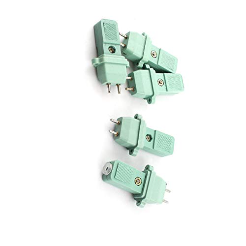 Aexit AC 250V 10A 2-Terminal-Stecker Buchse Steckdose Stecker 5Pcs (826ed38faed7285fba37bb1f652cd121) von Aexit