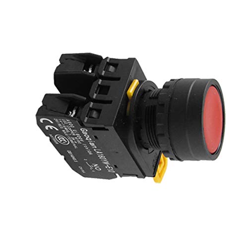 Aexit AC 600V 10A rot Zündung momentanen Druckschalter 1 melden NO N/O 1 NC N/C de von Aexit