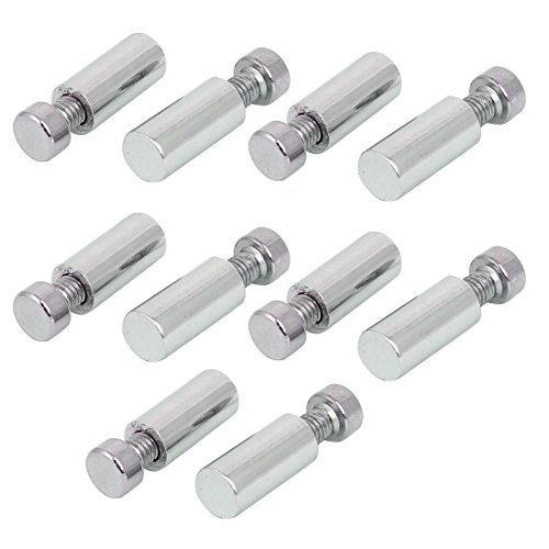 Aexit Acrylglas Befestigungsschrauben Schrauben Schildhalter 8mm x 17mm 10st (04136c1b9563f09ad577e5141b356f41) von Aexit