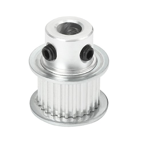 Aexit Aluminium MXL 25 Zähne 6mm Bohrung Timing Umlenkrolle Flansch Synchron-Rad für 10mm 3D-Drucker CNC (a2643471ffd0a3ec81f6801183ce2437) von Aexit