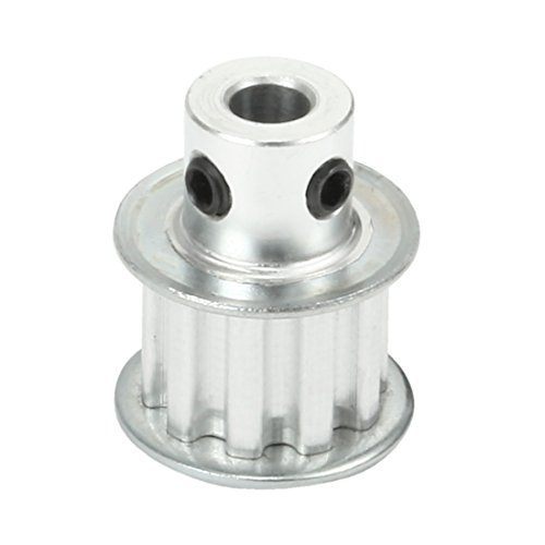 Aexit Aluminium XL 10 Zähne 5mm Bohrung Timing Umlenkrolle Flansch Synchronrad 10mm für 3D-Drucker CNC (26a2727b512ae0027556991665f338a4) von Aexit