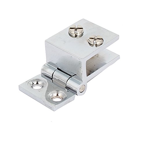 Aexit Bad Schranktür Wandhalterung Glashalter Clamp Clip Scharnier Silber Ton (d63c60ff7778541a34fb0598eb8a7131) von Aexit