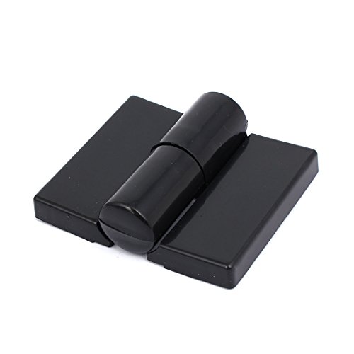 Aexit Bad WC-Tür Kunststoff links Aufzug Stoß Scharnier schwarz 85x72x25mm (8e650a8e4eb50a1ef25e1097b2d9bdee) von Aexit