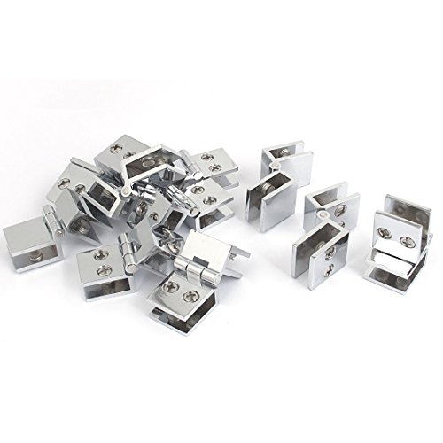Aexit Badezimmer dusche 5mm-8mm einstellbar faltbare rechteck klemmklammer türscharnier 10 stücke (2bac8ae2fd065692caeaddf22de2fb86) von Aexit