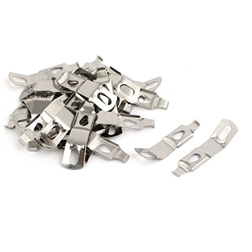 Aexit Bild Fotorahmen Rückwand Metallfeder Drehen Clip Aufhänger Siver Tone 30pcs (ce61ec50c26dc644bb6c6457406a703e) von Aexit
