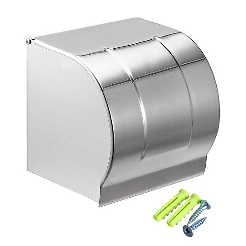 Aexit Edelstahl-Polierfinish-Wandmontage-voll bedeckter Toilettenpapierhalter des Badezimmers (bc6e298f6025129db604c097eb203f81) von Aexit