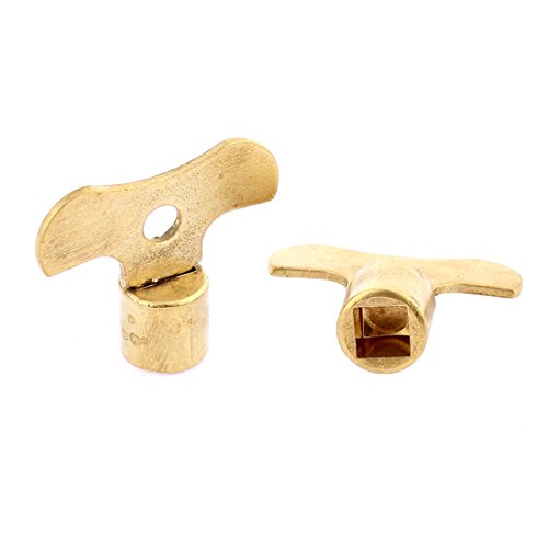 Aexit Küche Waschbecken Wasserhahn Knob Wasserhahn Schlüssel 7mm Quadrat Loch 2 Stücke (d1a5e9a0403b8af4b7ca6d3f52d74205) von Aexit