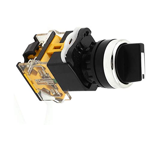 Aexit LA38 / Baumarkt 203 / 209B Typ 1NO 1NC DPST 2 Positionen Drehschalter AC Elektroinstallation 380V 10A Aexit LA38 / Baumarkt 203 / 209B Typ 1NO 1NC DPST 2 Positionen Drehschalter AC Elektroinstallation 380V 10A von Aexit