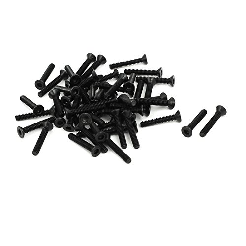 Aexit M1.6x10mm Grade 10.9 Senkkopf mit Innensechskantschraube Schwarz 50St (64f127de94408278601f6f0492a45e70) von Aexit