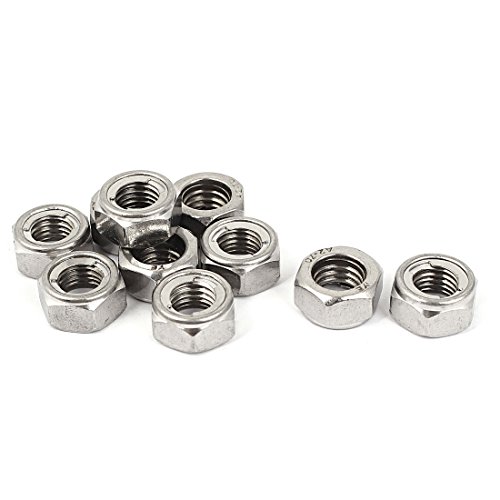 Aexit M10 304 Edelstahl selbstsichernd Metalleinsatz Sechskantmutter 10tlg (617548a6dd231517465e87f55853336e) von Aexit