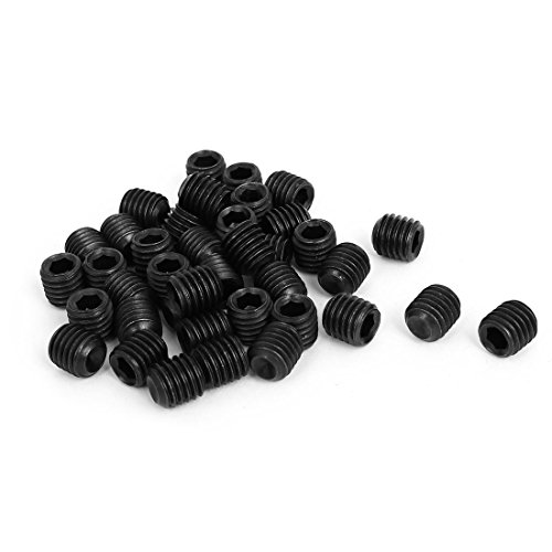 Aexit M10x10mm Innensechskant-Set Cap Point Grub-Schrauben Schwarz 40St (eb7548b6bcd3d614531ed01d59d13284) von Aexit
