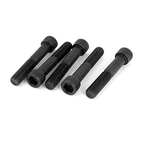 Aexit M14x80mm Metric 12,9 Stahl Innensechskantschrauben Schrauben Schwarz 5Pcs (fb6f615856011add7beab5d131c213e9) von Aexit