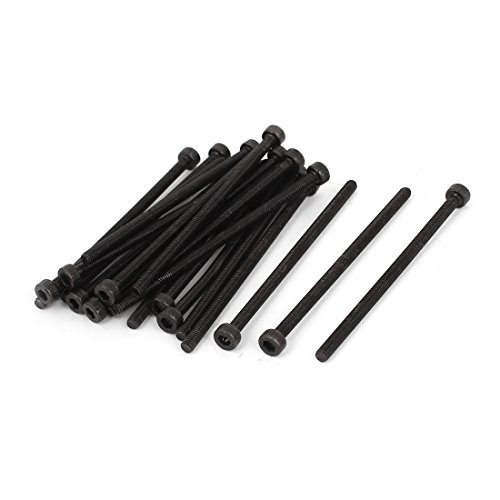 Aexit M3 x 60mm Stahl Innensechskantschrauben mit Innensechskantschraube Schwarz 50 Stück (17969f7839b5e3bf8ce04d7ccfe24430) von Aexit