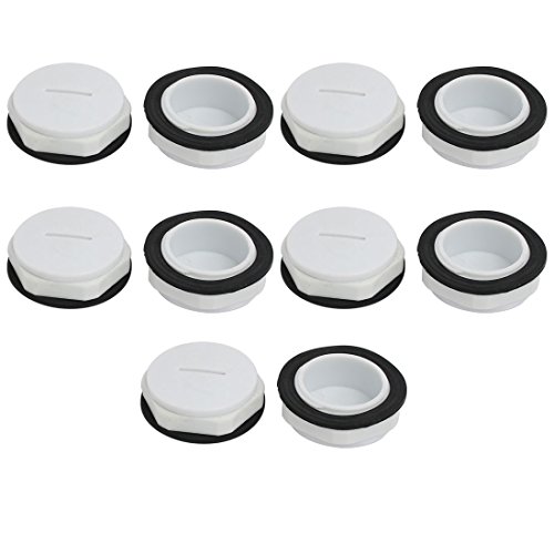 Aexit M32 Nylon-Außengewinde-Kabelverschraubung Schraube Endkappenabdeckung Grau 10St (0a6ce0274e718f723685b6d91cdb3819) von Aexit