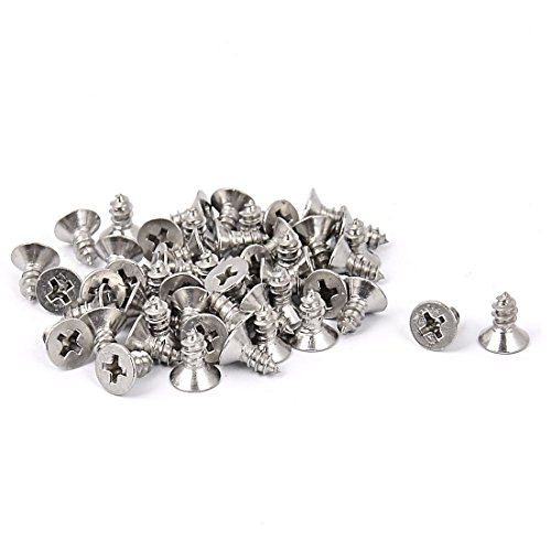 Aexit M4.2 x 9.5mm Senkkopf selbstschneidende Schrauben 50 Stück (11e49e742e0c691110ef5b10f1c84a8f) von Aexit