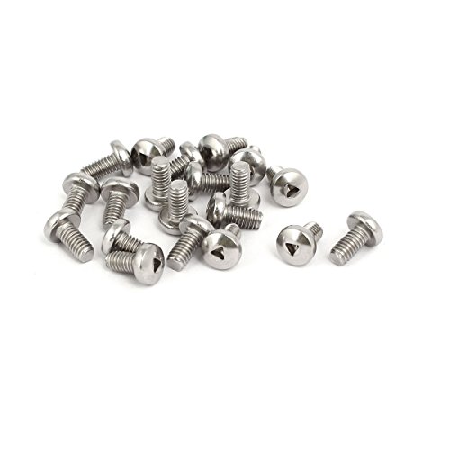 Aexit M4x8mm 304 Edelstahl Dreieck Scoket Pan Head Manipulationssichere Schrauben 20 stücke (f5bde8f24c6c85e1367d7e9f77dccff4) von Aexit