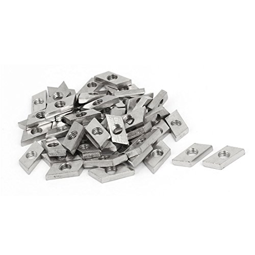 Aexit M5 Metall Diamant Rhombus Maschine Muttern Befestigungen Silber Ton 50 STÜCKE (7eda65fa72c5ea76c2bfed7ecd34933b) von Aexit