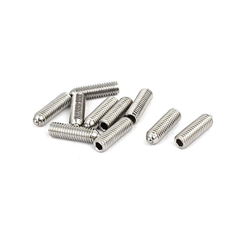 Aexit M5x16mm 304 Edelstahlfeder Innensechskant Kugelschreiber Grub Set Schrauben 10 stücke (de390233657d767ff758E-9-4-4a22fddc6) von Aexit