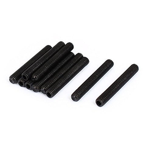 Aexit M5x35mm Innensechskant-Set Cap Point Grub-Schrauben Schwarz 10St (113e91631222695196cef4a566c7b5a8) von Aexit