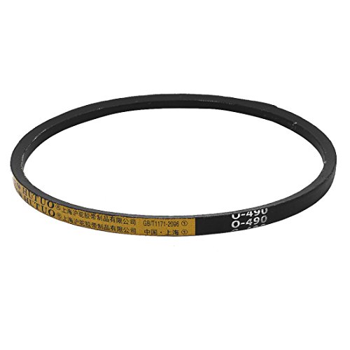 Aexit O-490 Gummi-Antriebsriemen-Keilriemen 10mm breit 6,5 mm dick für Waschmaschine (960bd57314217c7e9d93fc5b1645ca56) von Aexit