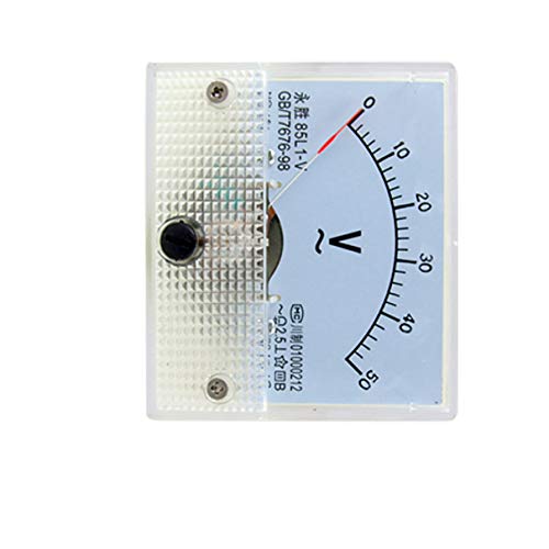 Aexit Rectangle Analog AC 0–50 V Rechteck Analog Panel Volt Meter Gauge Aexit Rectangle Analog AC 0–50 V Rechteck Analog Panel Volt Meter Gauge von Aexit