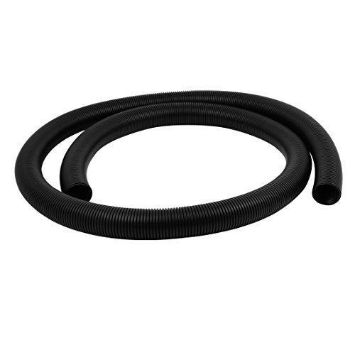 Aexit Schwarz 2M Lange 32mm x 37mm Kunststoff Flexibel Wellrohr Rohr Schlauch von Aexit