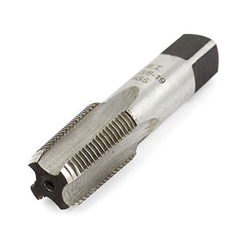 Aexit ZG Gewindebohrer & Schneideisen 3/8–19 55 Grad 4 Flöten HSS Rohr Rohr Gewinde Stecker Tippen Gewindebohrer-Auszieher 70 mm Länge Aexit ZG Gewindebohrer & Schneideisen 3/8–19 55 Grad 4 Flöten HSS Rohr Rohr Gewinde Stecker Tippen Gewindebohrer-Auszieher 70 mm Länge von Aexit