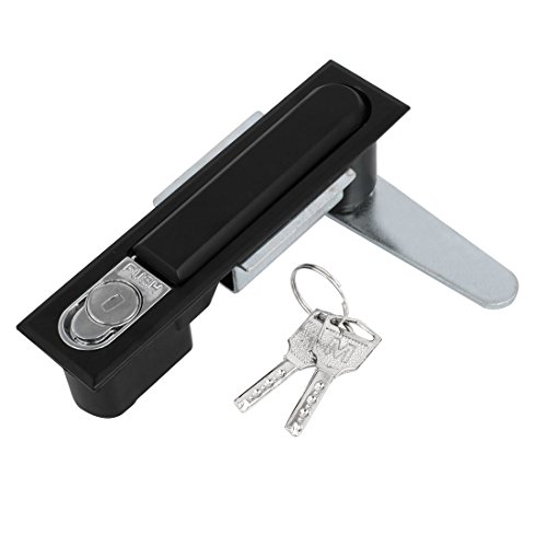 Aexit Zinklegierung Pop-Up-Taster Schaltschrankebene Cam Lock w 2 Tasten (55a3785e0dd357bf9da5cce1944c3131) von Aexit