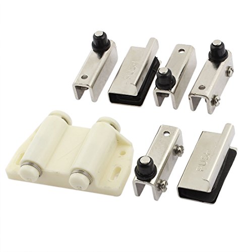 Aexit Zuhause Baustoffe Schrank Glastür Doppelkopf Magnetisch Fänger Verriegelung Türen mit Klemme Aexit Zuhause Baustoffe Schrank Glastür Doppelkopf Magnetisch Fänger Verriegelung Türen mit Klemme von Aexit