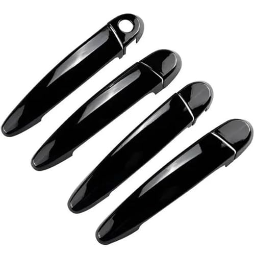 Autogriff Auto Links Außentürgriff Abdeckung Trim Aufkleber Styling 1er F21 F20 E81 E87 E82 2010-2016(Schwarz) von Aextroi