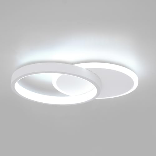 Aeyytoe LED Deckenlampe, 24W LED Deckenleuchte, Modern Runder Schlafzimmer-Kronleuchter Lampe für Bad Flur Schlafzimmer Balkon Wohnzimmer Küche von Aeyytoe
