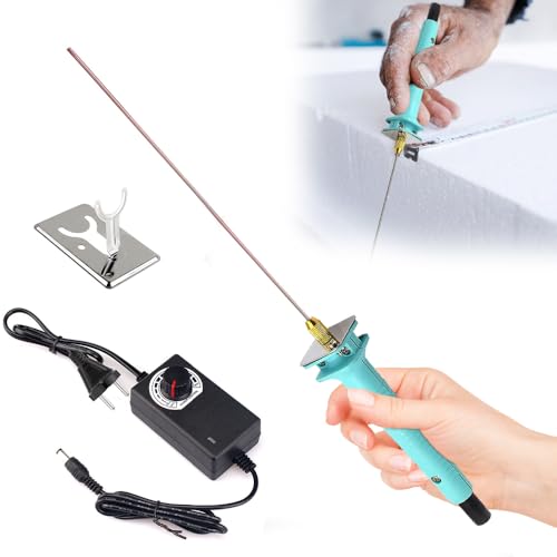 Afenau Schaumstoffschneider Elektrisch, 15 cm Einstellbare Temperatur Styroporschneider Heißdrahtschneider mit Halterung, Styropor Schneidegerät, Hand-Schaumschneidestift für Styroporbogen, EU-Stecker Afenau Schaumstoffschneider Elektrisch, 15 cm Einstellbare Temperatur Styroporschneider Heißdrahtschneider mit Halterung, Styropor Schneidegerät, Hand-Schaumschneidestift für Styroporbogen, EU-Stecker von Afenau