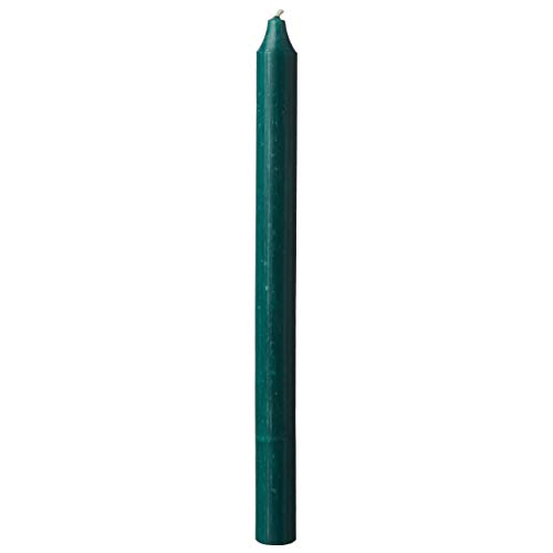 Affari Stabkerze 14h Rustic 28cm dunkel-grün von Affari