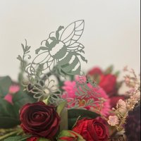 Blumenstecker /Caketopper /Biene /Blumen Blumenstecker /Caketopper /Biene /Blumen von AffengeilesZeug