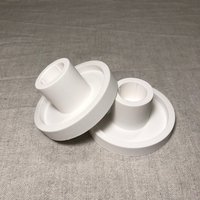 stabkerzenständer Aus Raysin | Moderne Kerzenhalter Kerzenständer Kerzenteller Kerzenschale Tischdekoration von Affenkreation