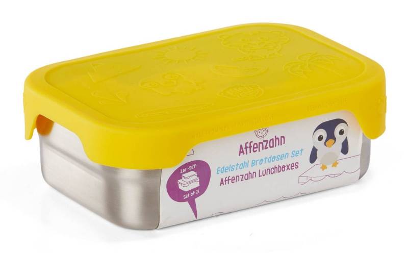 Affenzahn Lunchbox, 100% Metall, (Set, 2-tlg) von Affenzahn