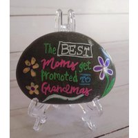 Bester Oma Rock | Handgemalt Für Muttertagsgeschenk Handbemalter Stein Beste Geschenk von AffinityStones