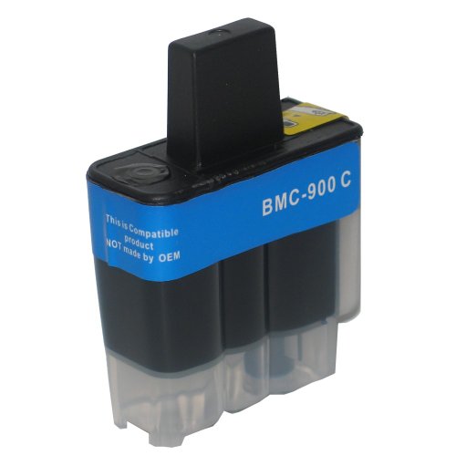 1 Druckerpatrone Tinte für Brother DCP110C DCP115C DCP120C MFC210C MFC215C MFC640CW ersetzt LC-900 von AfiD GmbH