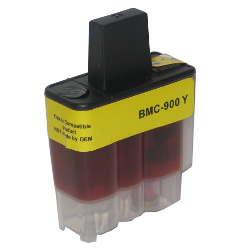 1 Druckerpatrone Tinte für Brother DCP110C DCP115C DCP120C MFC210C MFC215C MFC640CW ersetzt LC-900 von AfiD GmbH