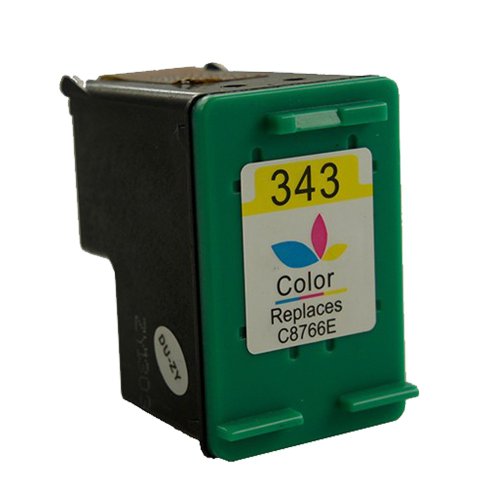 1 Druckerpatrone Tinte für HP Deskjet 5740 Officejet 6210 PSC 2610 PSC 1500 ersetzt HP343 C8766EE von AfiD GmbH